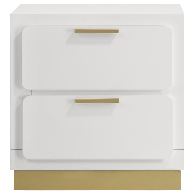 Table de chevet Traditional, Blanc