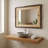 Fireside Lodge Hickory Log Mirror - With Glass - Cognac - 32"W x 36"H-640377662-640377660