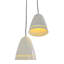 Spurlin 2 - Light White/Brown Cluster Pendant