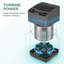 Machine à laver portative d'une capacité de 20 lb avec technologie de lavage turbo