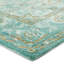 Tapis unique en viscose noué à la main nouvel âge en turquoise / vert Emsley-140173839