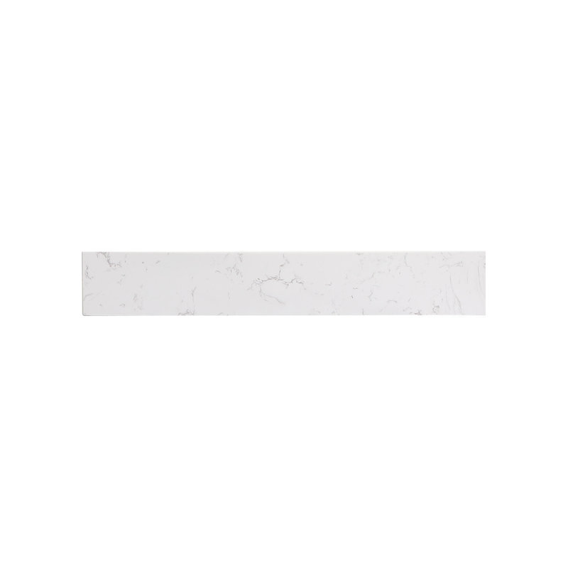 Eringate 24 " Backsplash, Calacatta White