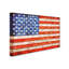 «American States with Flags», impression sur toile tendue-12628176