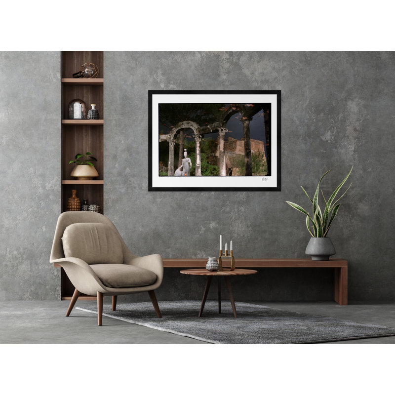 The Hadrian's Villa VI Print by Tim Klein