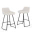 Upholstered Counter Stool With Metal Frame-1010880035-1010880037