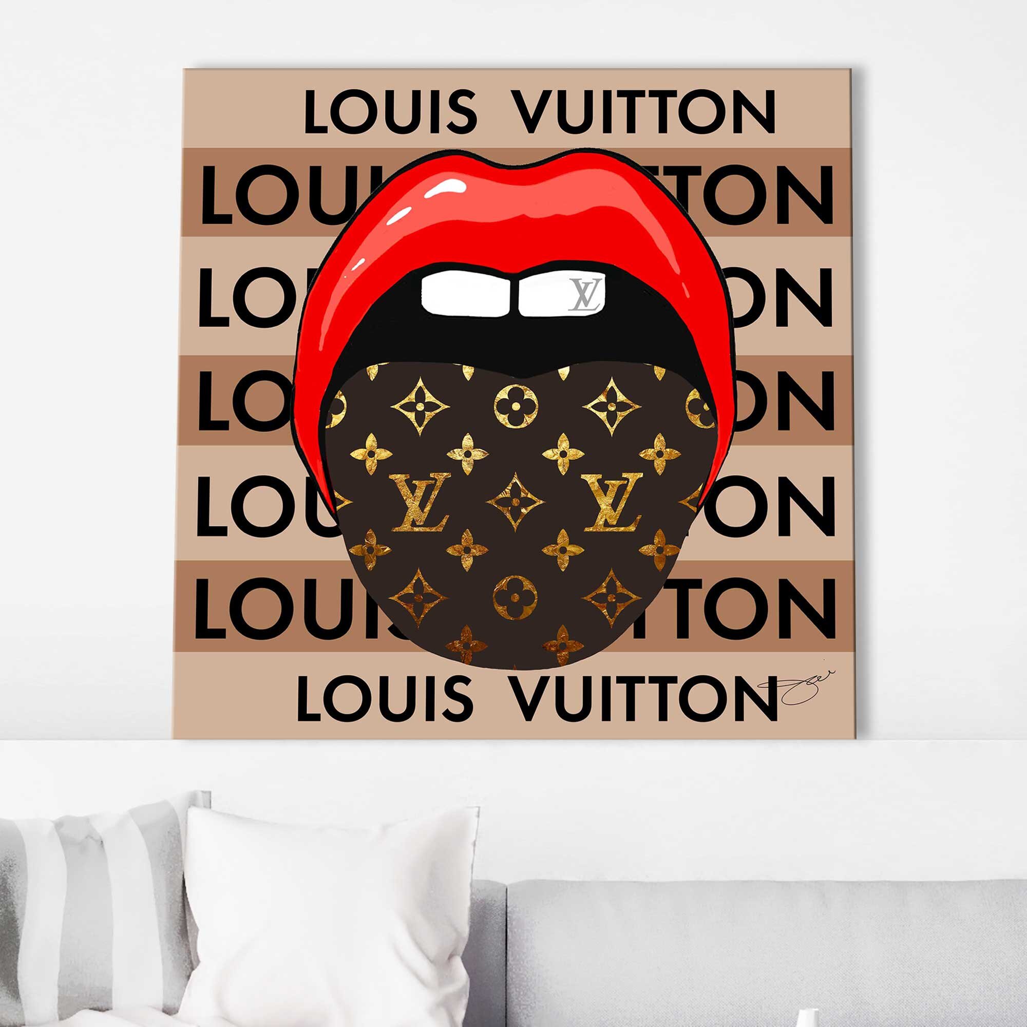 Luxury Fashion Print Photo Louis Vuitton Store Boutique  Etsy