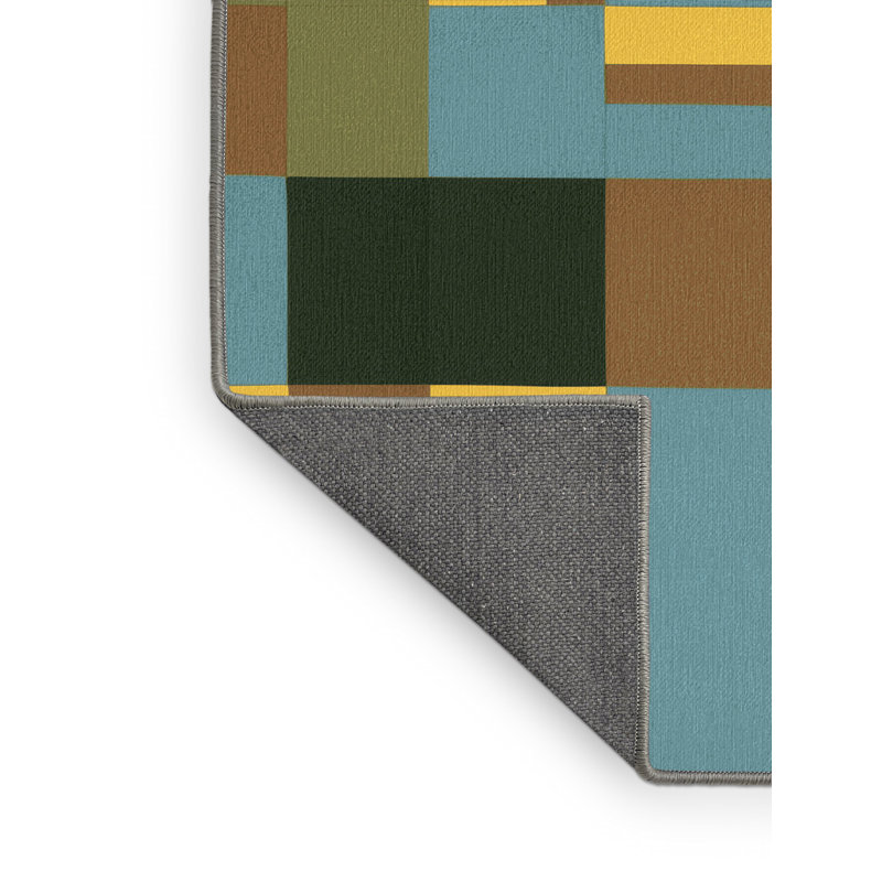 Cubic Earth Rug, Round 7'