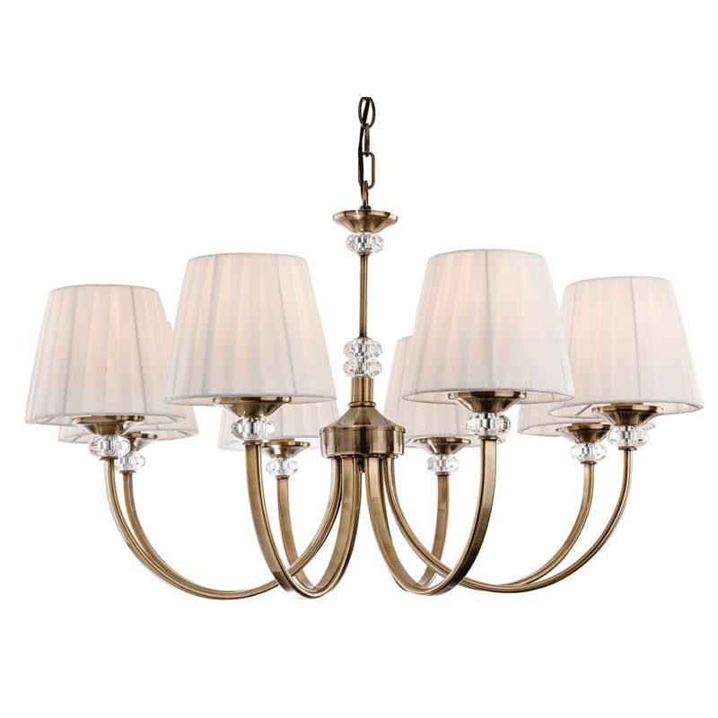 Langham 8 - Light Shaded Chandelier