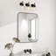 Flat Aluminum Framed Rectangle Wall Accent Mirror-574044148-574044136