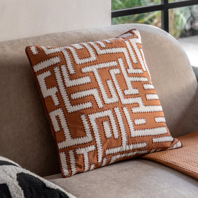 Geometric Square Throw Cushion