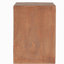 Table d'appoint MGO, ensemble de 2 tables d'appoint rectangulaires d'extérieur, tabourets de jardin décoratifs pour l'intérieur et l'extérieur, table d'appoint, table d'appoint de patio, table de bout emboîtable, imitation bois naturel-1428201727