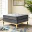 Repose-pieds en velours Loft-1276183325