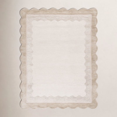 Hand-Tufted Wool Striped Outdoor Rug
