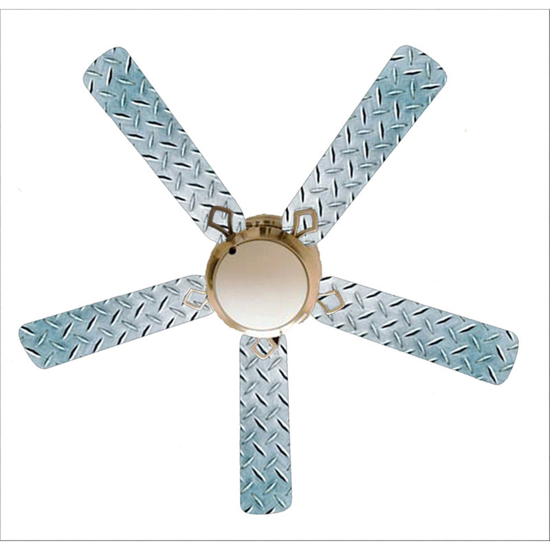 Ventilateur de plafond à 5 pales 52 po avec chaînette et ensemble d’éclairage inclus Lesia