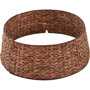 Christmas Tree Collar, Holiday Woven Tree Skirt