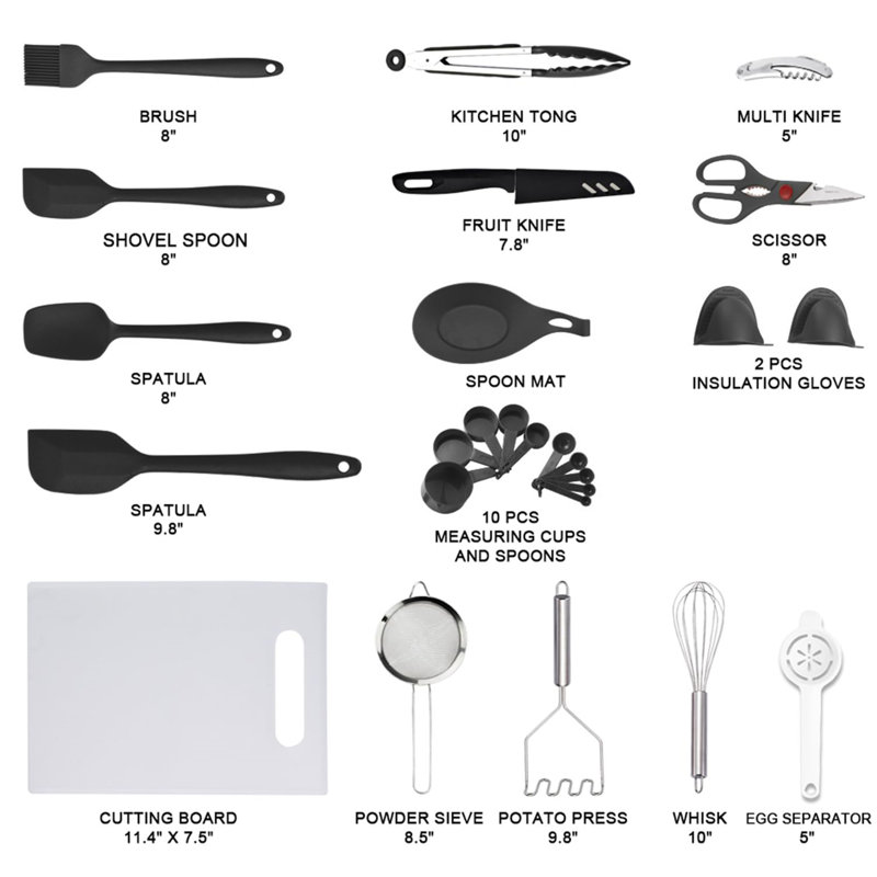 Naomi 42 Utensil Set