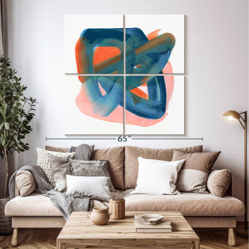 Avery Tangled IV, 50'' H x 50'' W