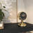 Analog Stainless Steel Mechanical Tabletop Clock-593266155