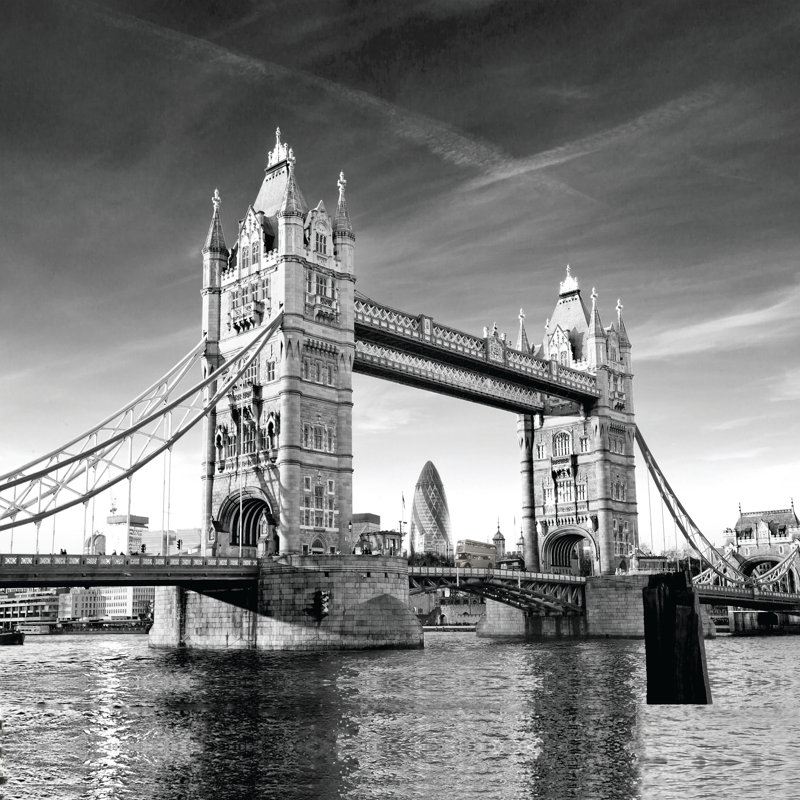 Ss London Bridge - Wrapped Canvas Print, 51cm H x 51cm W x 3.8cm D