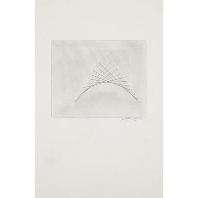 «One-of-a-Kind Original Graphite l» par Joyce Creiger, reproduction de cadre photo sur papier