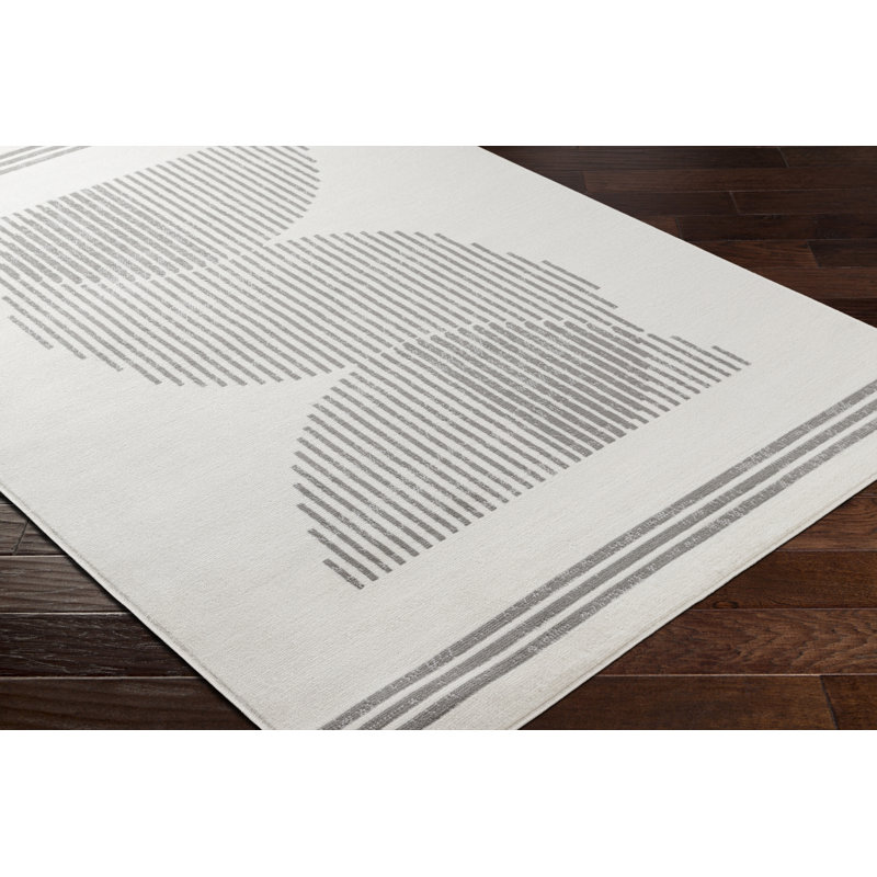 Rectangle Geometric Area Rug, Rectangle 201cm x 274cm