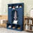 Hall Tree with Adjustable Shelves, Storage Bench and 7 Hooks-1363510056