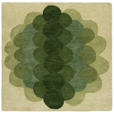 Metro 301 Hand Tufted 90% Wool; 10% Cotton Geometric Rug