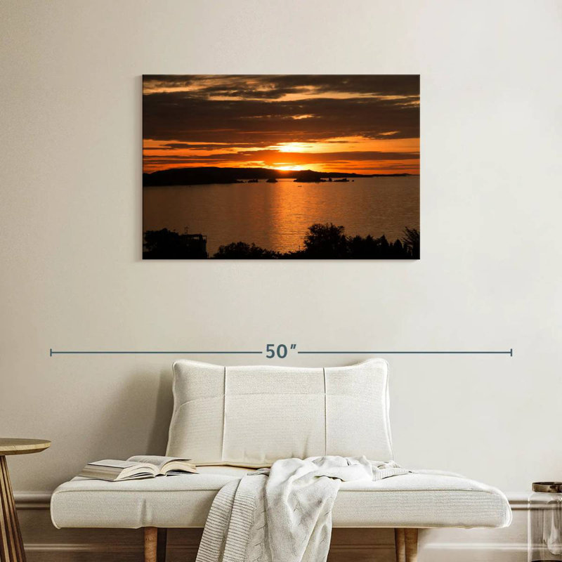 Alvord Mwanza coucher de soleil ciel, H 24 po x l 36 po