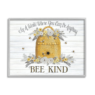 «In A World Bee Kind», impression graphique
