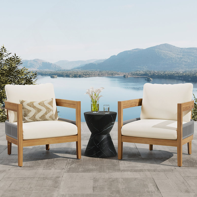 Ensemble de 2 fauteuils club Porto