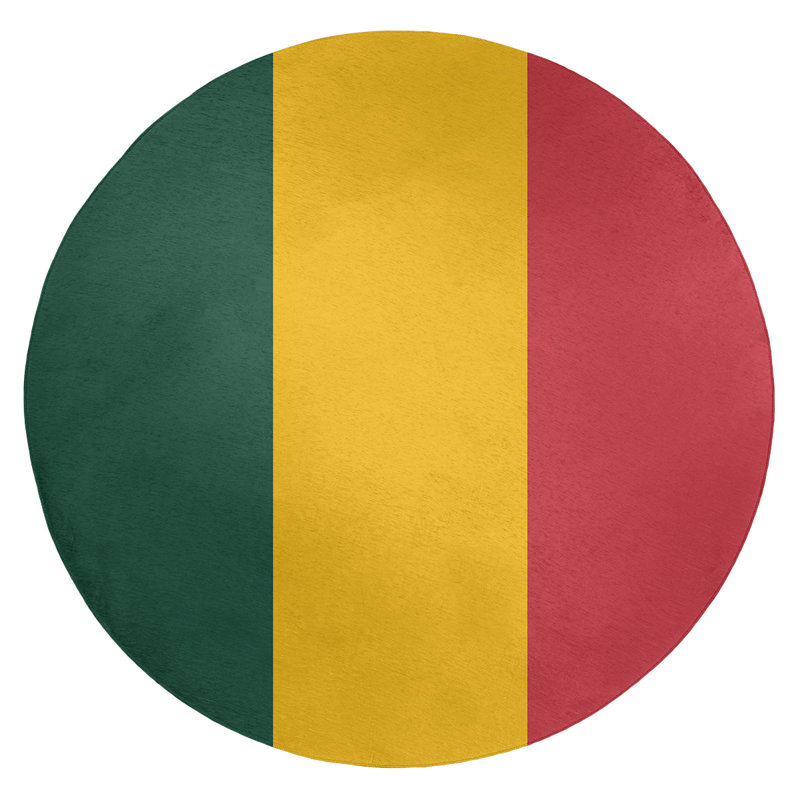 Tapis de l’intérieur de la forêt green national hockey, Rond 5 pi