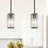 1-Light Modern Crystal Single Pendant Light With Adjustable Height-1915699880