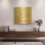 'Treasured Memory' By Lux + Me Gold Metal Wall Art, 12" x 12"-133037588