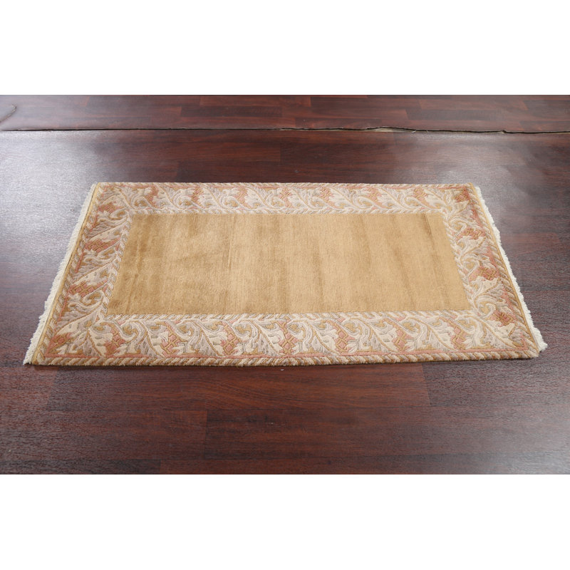 Tapis népalais en laine fait à la main 3 x 5