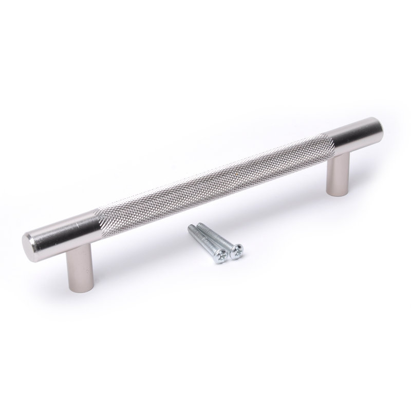 Idora 6.4 cm Centre Bar Handle, Brushed Silver