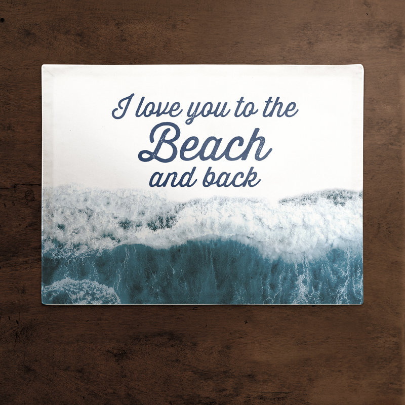 Napperon Beach and Back, Bleu marine