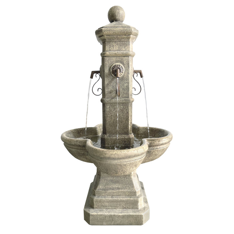 TruCast Provence Fountain, Ancient Stone