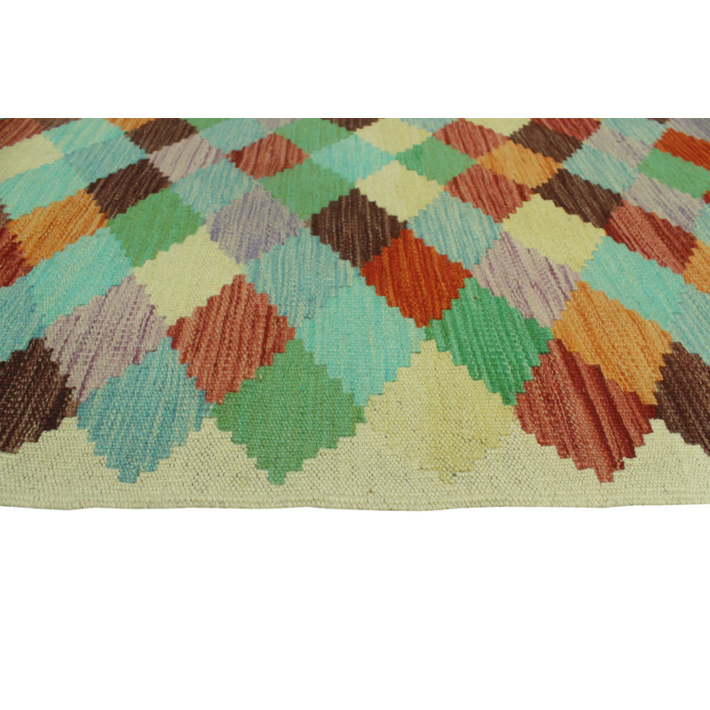 Boyt Wool Patchwork Indoor Rug