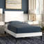 Lit plateforme tapissier en vinyle Phoebe-241209423-241209417