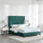 Artrina Upholstered Tufted Platform Bed-659871573-659871562