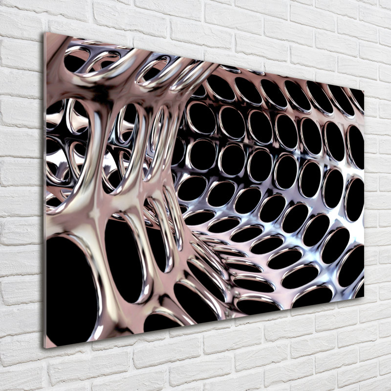 Metal Tunnel - Unframed Art Prints on Glass