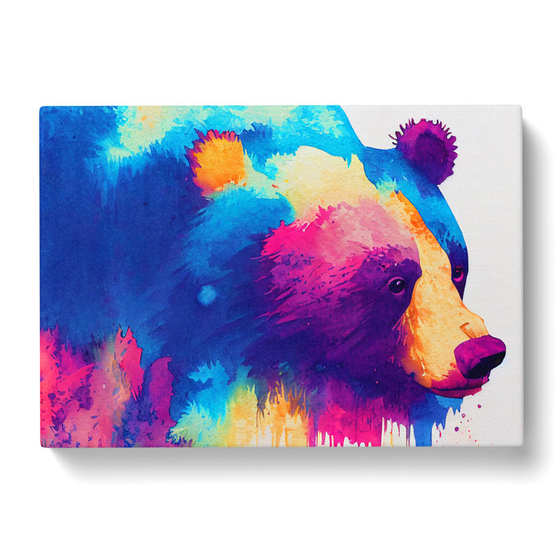 Bear Splash Vol.8 Abstract - Wrapped Canvas, 40cm H x 60cm W x 3cm D