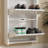 3 Tier Flip Down Shoe Storage Cabinet