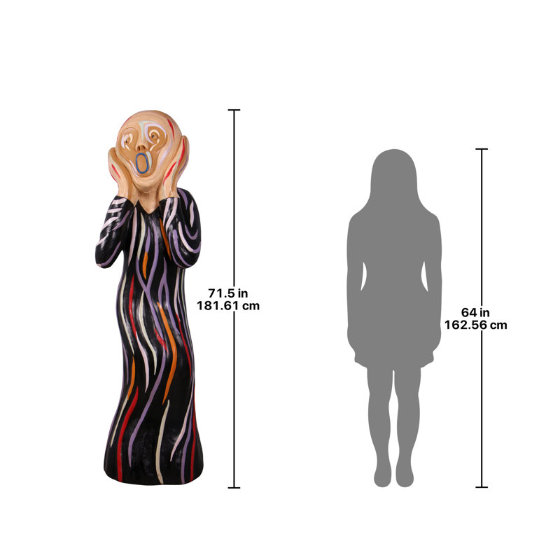 The Silent Scream Grande Statue