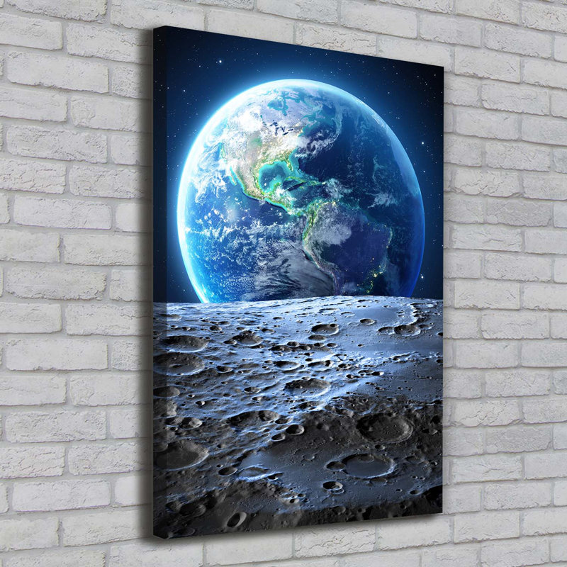 Planet Earth - Wrapped Canvas Print