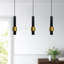 Aurther 1 - Light Black Geometric Pendant-137355435