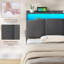 90x190 cm Single Bed with Hydraulic Storage and Charging Station Upholstered Storage Headboard, Space-saving-507162032-505579974