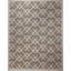 Flatweave Geometric Area Rug in Gray