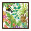 Art tropical encadré-49788620-49788614