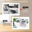 Bismark Plastic Desk Organiser